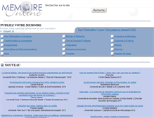 Tablet Screenshot of memoireonline.com