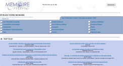 Desktop Screenshot of direct01.memoireonline.com